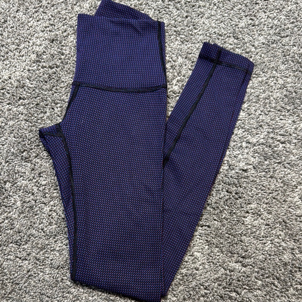 Lululemon Patterned High Rise Legging